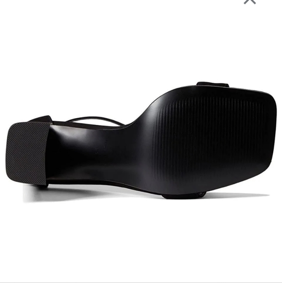 Steve Madden Tiaa Two-piece Dress Sandals Black 8 - Picture 4 of 8